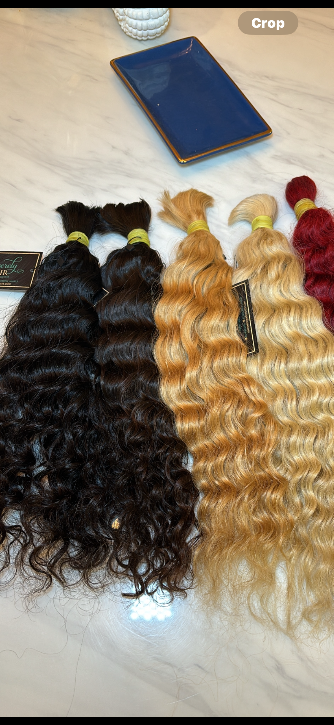 BULK/BOHO BRAIDING HAIR (curly wave)