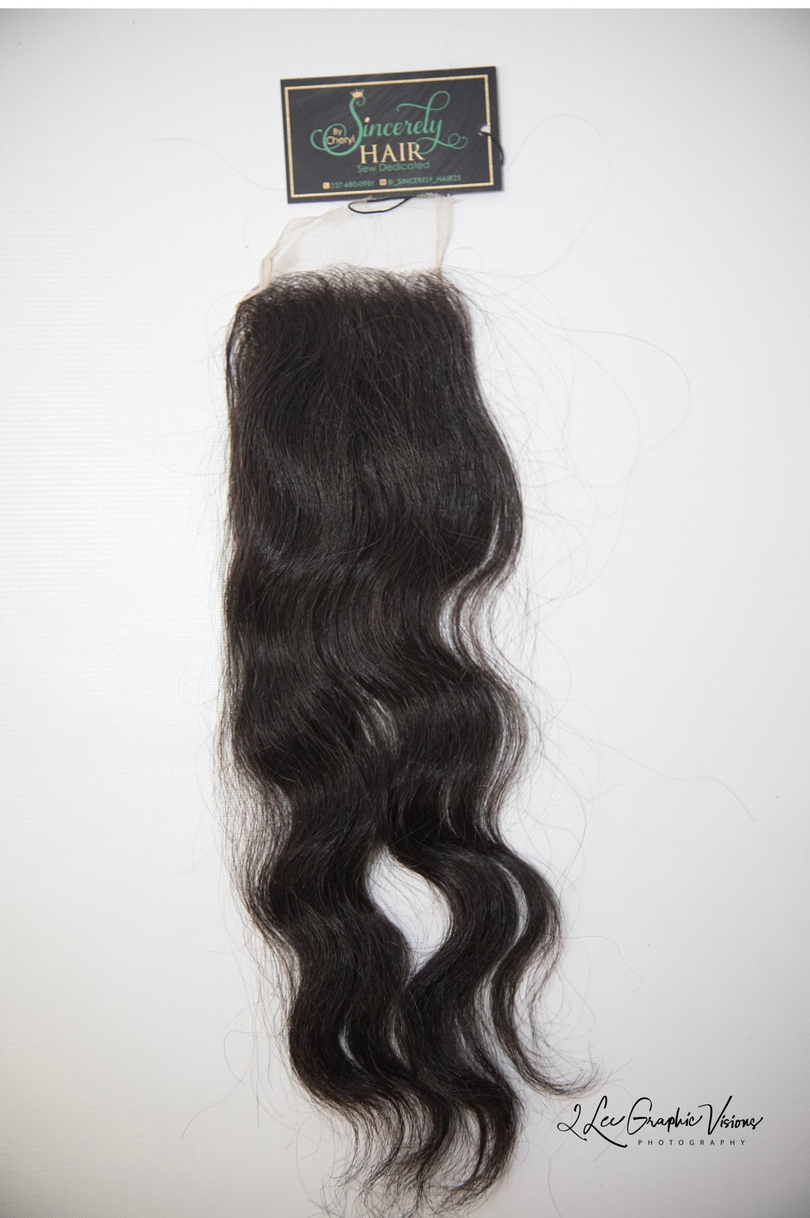 Raw Cambodian closure (wavy)