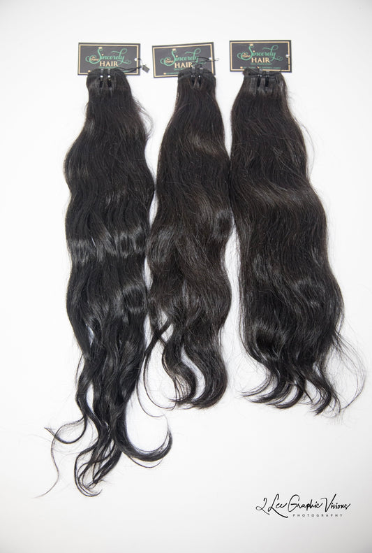 Raw Cambodian wavy (3 Bundle Deal)